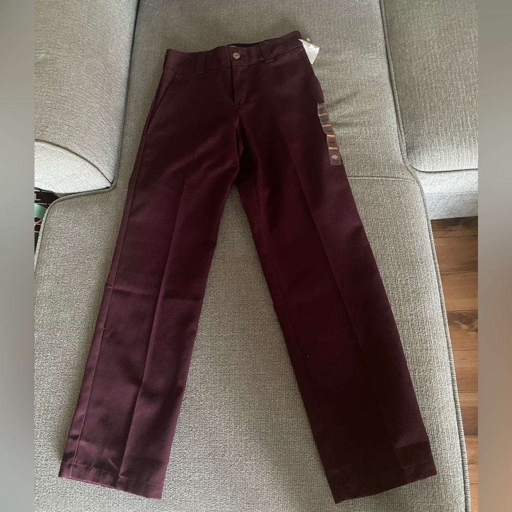 Burgundy Dickies NWT size 26